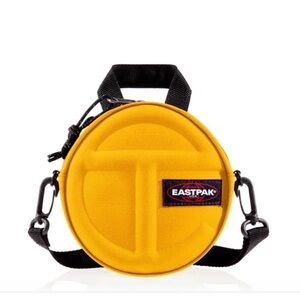 Yellow Eastpak x Telfar mini rucksack bag crossbody